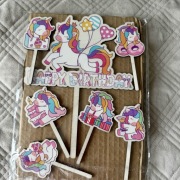 Toper na tort Jednorożec