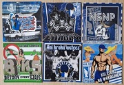 Vlepki LECH POZNAŃ, ARKA , Cracovia, KSZO, Gryf Wej, Gwardia Kosz # 57