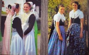 Stroje ludowe ,regionalne , folk ,skansen - 18 pocztówek