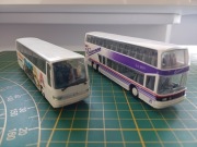 Model autobusu Setra S 216 HD oraz S 228 DT komplet