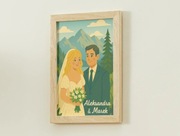 Personalizowane plakaty ślubne | prezent ślubny | plakat | wydruk