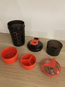 Shaker 3 warstwowy czerwono-czarny - NOWY