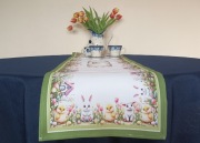 BIEŻNIK WIELKANOCNY 40x180 cm – DEKORACYJNY BIEŻNIK NA STÓŁ