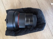 samyang 14mm 2.8 AF Canon RF + lens station + plecak