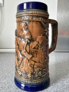 Stary kolekcjonerski niemiecki kufel do piwa - vintage  porcelana 