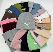 Czapki unisex, różny kolor