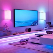 Nowy Zestaw 2 Sztuki Lampy Ścienne Lampa 13 Kolorów RGB LED