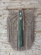 Makramowy Anioł ze sznurka 