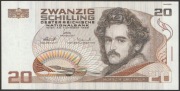 Austria 20 schilling 1986 - Daffinger - stan 2