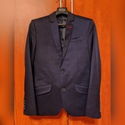 Garnitur męski Lansier 48/182/86 Ciemny Granat