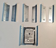 Ramka/Sanki montażowe do dysków HDD/SSD 2,5" w miejsce 3,5"