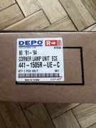 2 Lampy kierunkowskazu przedniego (migacz) do samochodów Audi, firma DEPO