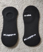 Stopki Kappa czarne, 2 pary, rozm 36-41, nowe