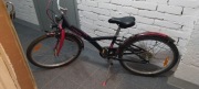 Rower dziewczęcy  b'twin poply 500 24 cale