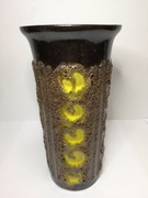 Wazon Strehla Keramik Fat Lava modernizm 1960