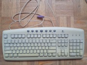 Klawiatura Logitech Y-ST39-Retro Internet Keyboard-Złącze PS/2-Sprawna