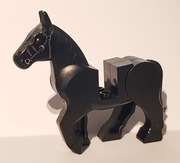 Lego Hobbit, LOTR, koń, Black Horse, Ringwraith, 9472