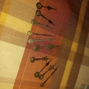 Wskazówki do zegara Gustav becker