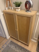 Regał szafka Ikea Billy z drzwiami 80x30x106 cm dąb