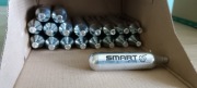 Naboje CO2 12g Smart Gas do wiatrówek / ASG – Zestaw 24 sztuk