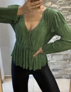 Zielona bluzka Zara