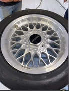 Alufelgi Ronal 7.5x15 et25 praktycznie Nowe opony dunlop 205x55