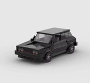 Klocki wzór LEGO VOLKSWAGEN GOLF MK 1 GTI Autko Samochodzik Prezent Hit 