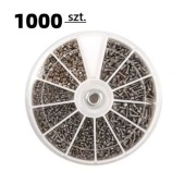 Mini śrubki i nakrętki pakiet 1 000 szt.