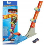 HOT WHEELS ZESTAW WYZWANIE PIONOWY RAJD + AUTKO