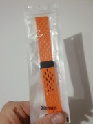 Silikonowy pasek do zegarka sport 20 mm Apple Xiaomi Samsung Suunto Garmin