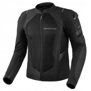Tekstylna kurtka motocyklowa SHIMA MESH PRO 2.0 BLACK czarny 3XL