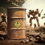 Miniaturowe Beczki Stalowe