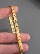 Bransoletka damska vintage, masywna bransoletka