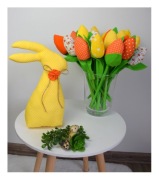 WYPRZEDAŻ! Zające XXL. ŻÓŁTE