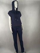 S.OLIVER GRANATOWY SWETER BEZ RĘKAWÓW (S)