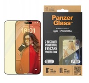 SZKŁO HARTOWANE PANZERGLASS ULTRA-WIDE FIT EYECARE na IPHONE 15 PLUS