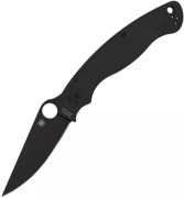 Nóż Spyderco Military G-10 Black / Black Blade