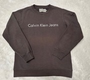 Calvin Klein bluza dres dresowa szara grafit modna logo M męska jesień