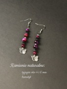 Kolczyki z kamieni naturalnych