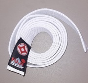 Nowy nieużywany pas karate Kyokushin 240cm biały oryginał