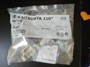Nowe Zawiasy IKEA UTRUSTA 110 Stopni Komplet 2 szt. (404.017.84)