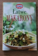 Łatwe makarony książka kucharska