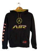 Bluza z kapturem Jordan czarna duże logo XS