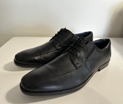 Półbuty, pantofle skórzane, buty wieczorowe Bugatti rozmiar 43