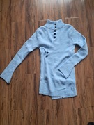 nowy niebieski sweterek rozmiar S brak metki