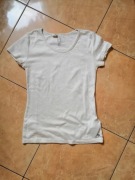 Tshirt damski, jasny beż, rozm. S, Decathlon