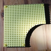 LEGO 6161 Jasnożółta 24x24 podstawa z wycięciem 1szt