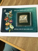 20 zł UEFA EURO 2012r z folderem i certyfikatem  