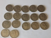 1 frank -mix-Belgia .