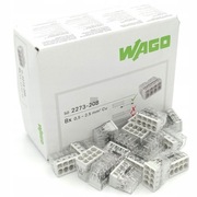 WAGO Szybkozłączka na drut 8x0,5-2,5mm 2273-208 50 SZTUK